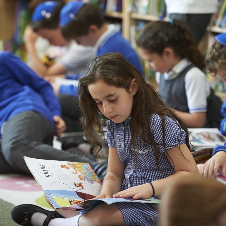 Reading In Library